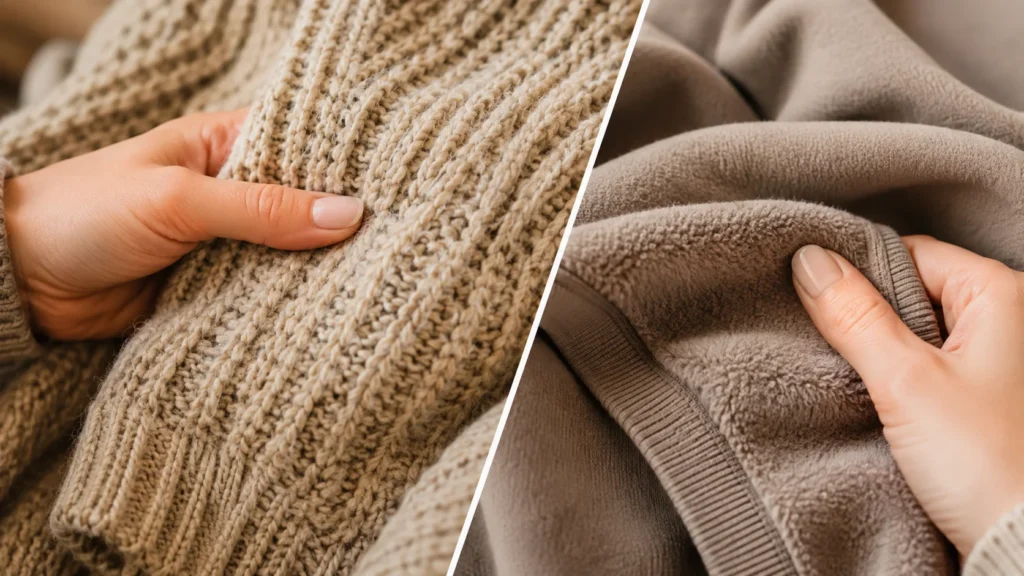 Difference Between a Sweater and a Sweatshirt