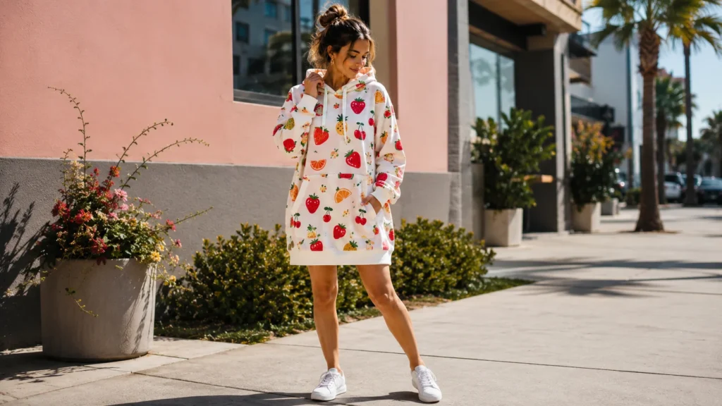Hoodie Frutti Dress 
