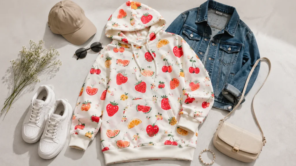 Hoodie Frutti Dress 