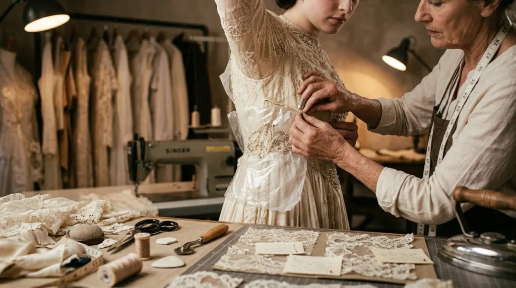 How to Alter a Vintage Wedding Dress
