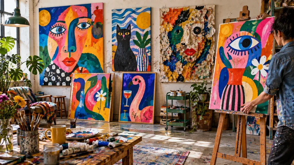 What Defines Funky Art?