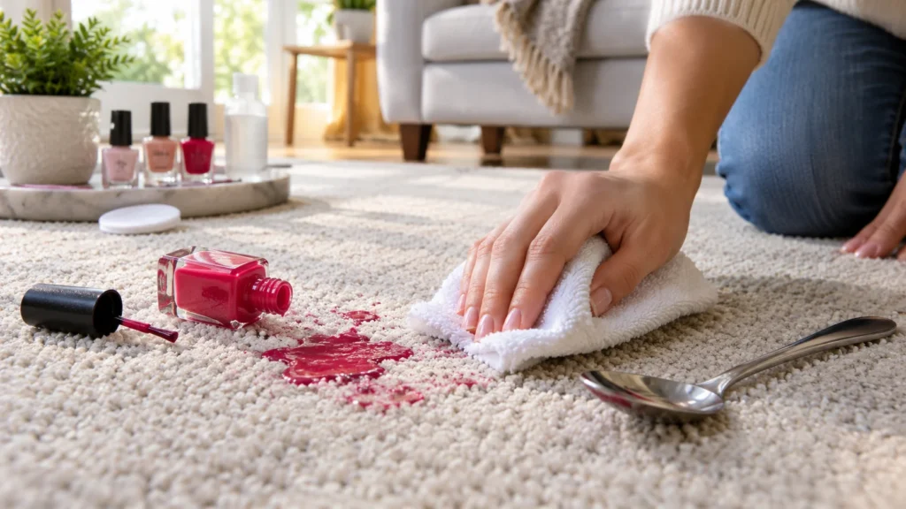 How Do You Get Nail Varnish Out of Carpet