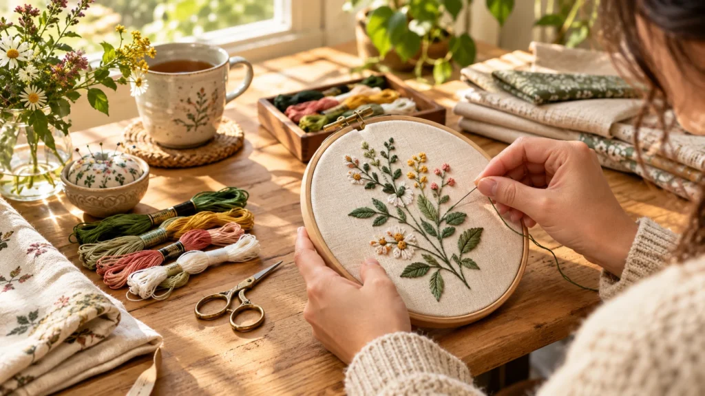 Hand Embroidery Art A Beginner's Guide to Stitching