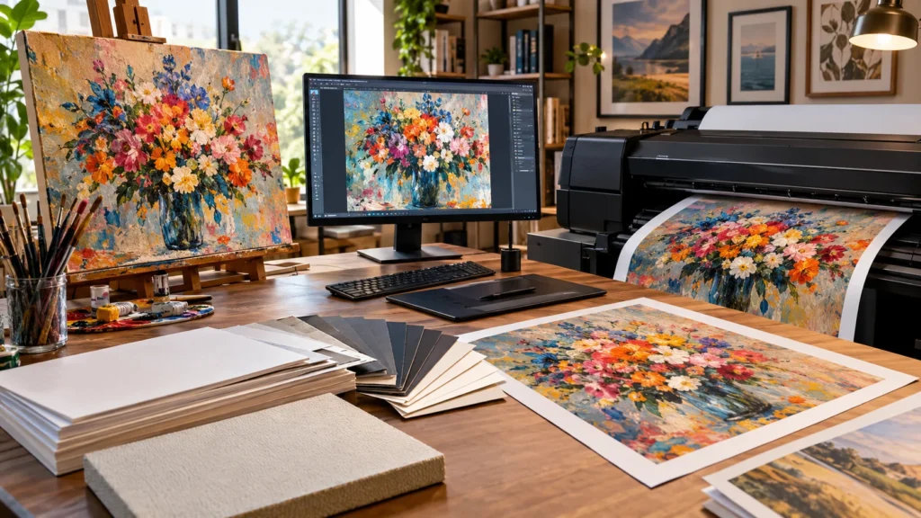 How Do You Make Prints of Artwork?