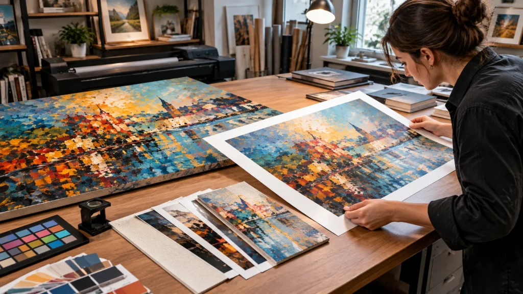 How Do You Make Prints of Artwork?