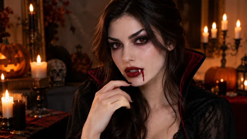Vampire Makeup — Easy Halloween Look