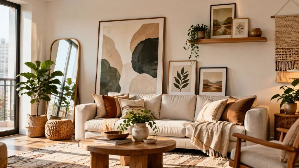 Wall Art Ideas for Rental Apartment: 15 Damage-Free Looks