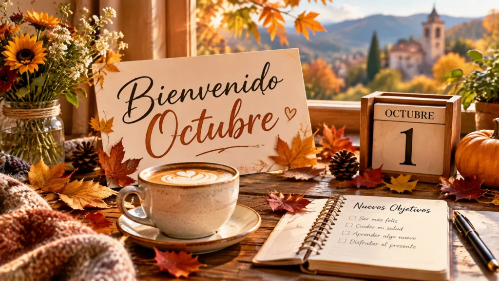 Bienvenido Octubre: Ideas, Phrases and Habits to Start the Month With Intention
